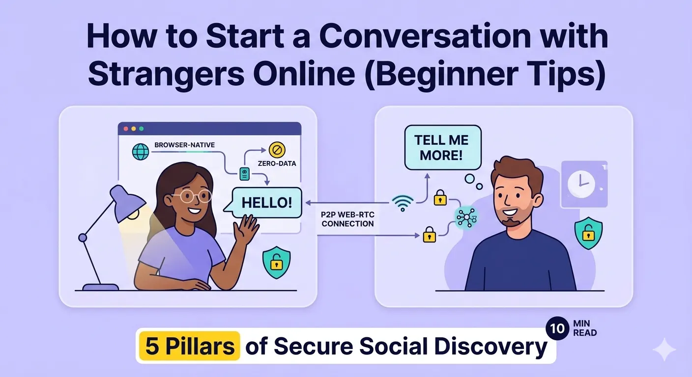 How to start a conversation with strangers online