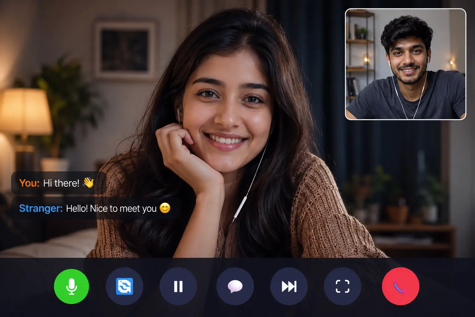 Free random video chat on Chatzyo — no coins, no signup, chat randomizer