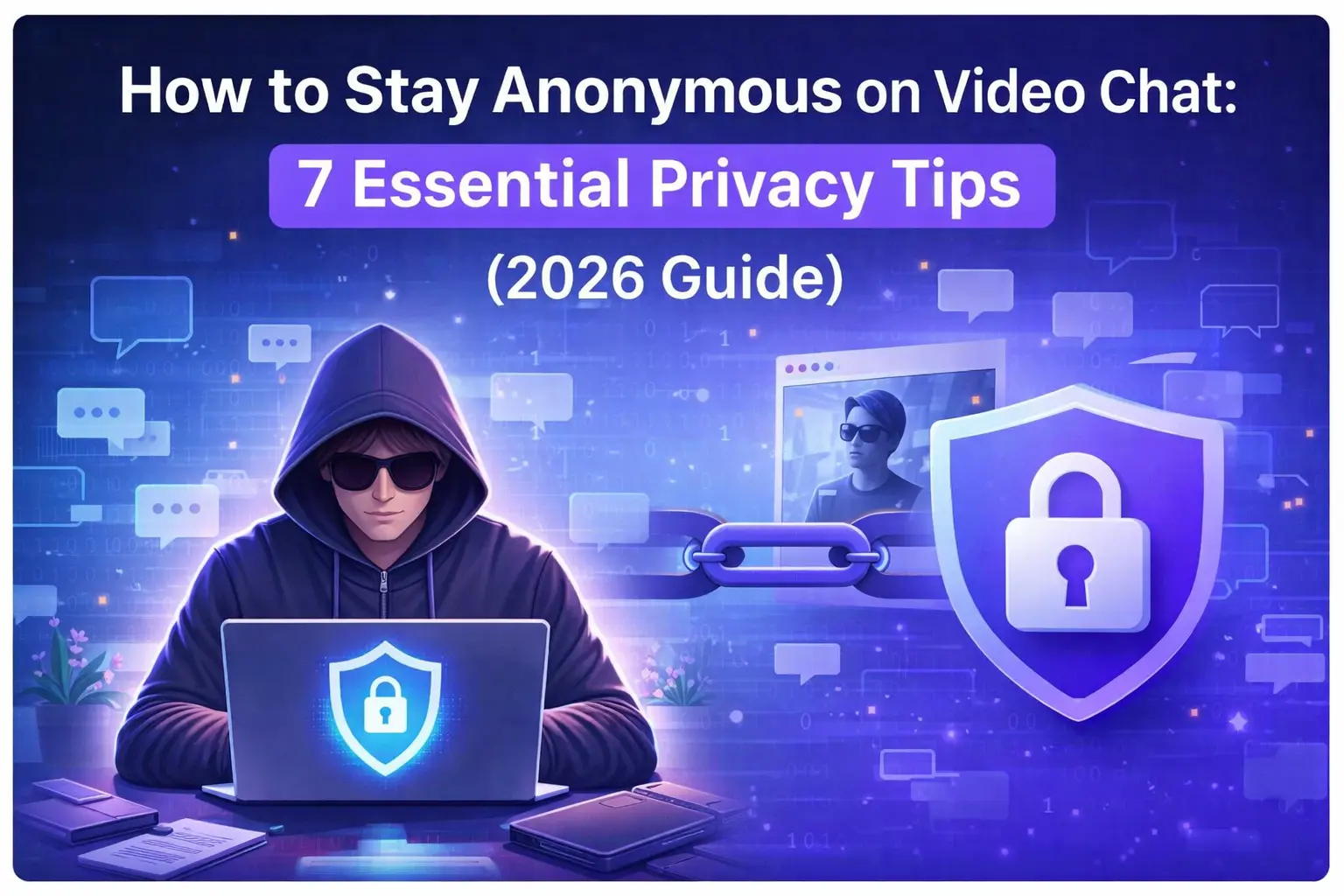 How to stay anonymous on video chat